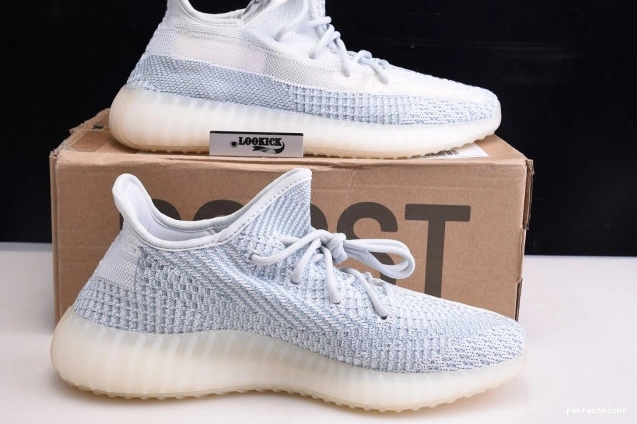 350 Yeezy Boost White V2 Adidas FW3043 Cloud 0805